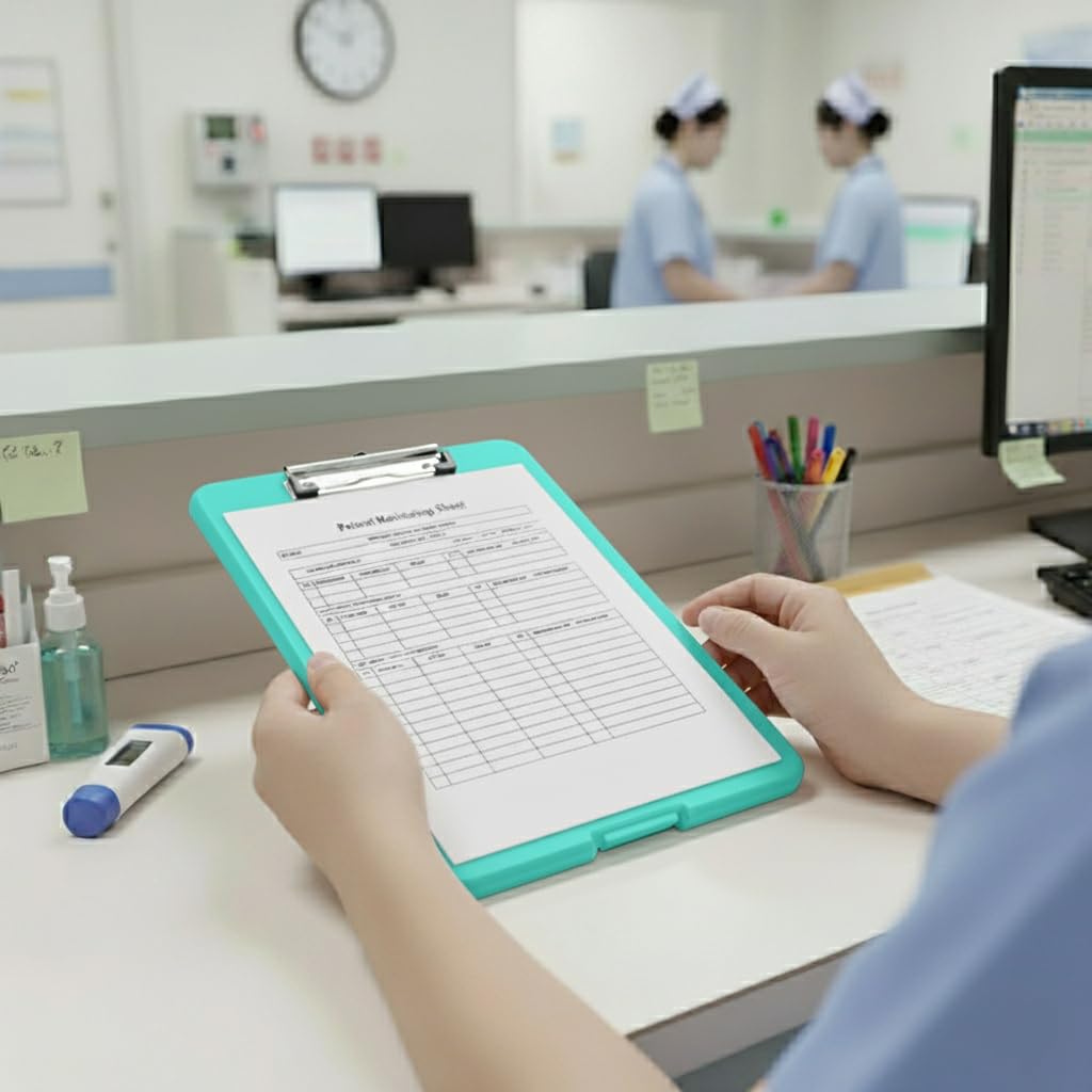 A4 Clip Pad / Clipboard with Storage Case – Keep Your Documents Safe, Secure & Always Organized