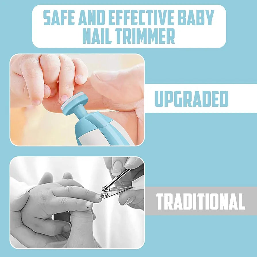 Baby Nail Trimmer – Safe, Silent & Gentle Nail Cutter for Newborns, Infants & Kids