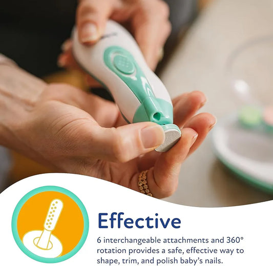 Baby Nail Trimmer – Safe, Silent & Gentle Nail Cutter for Newborns, Infants & Kids