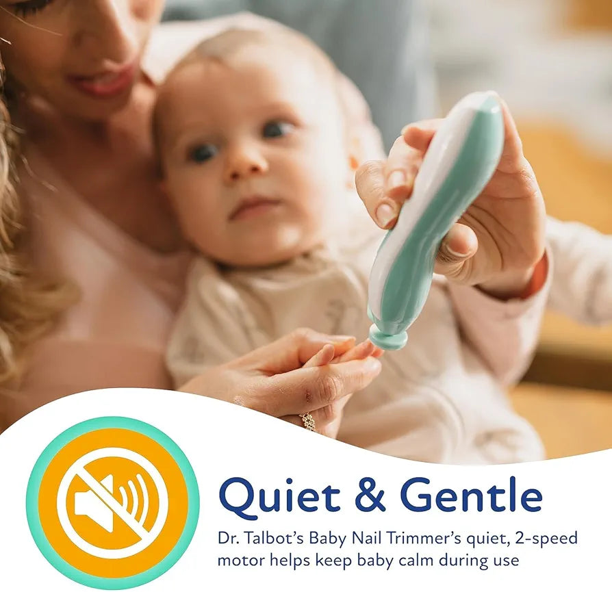 Baby Nail Trimmer – Safe, Silent & Gentle Nail Cutter for Newborns, Infants & Kids